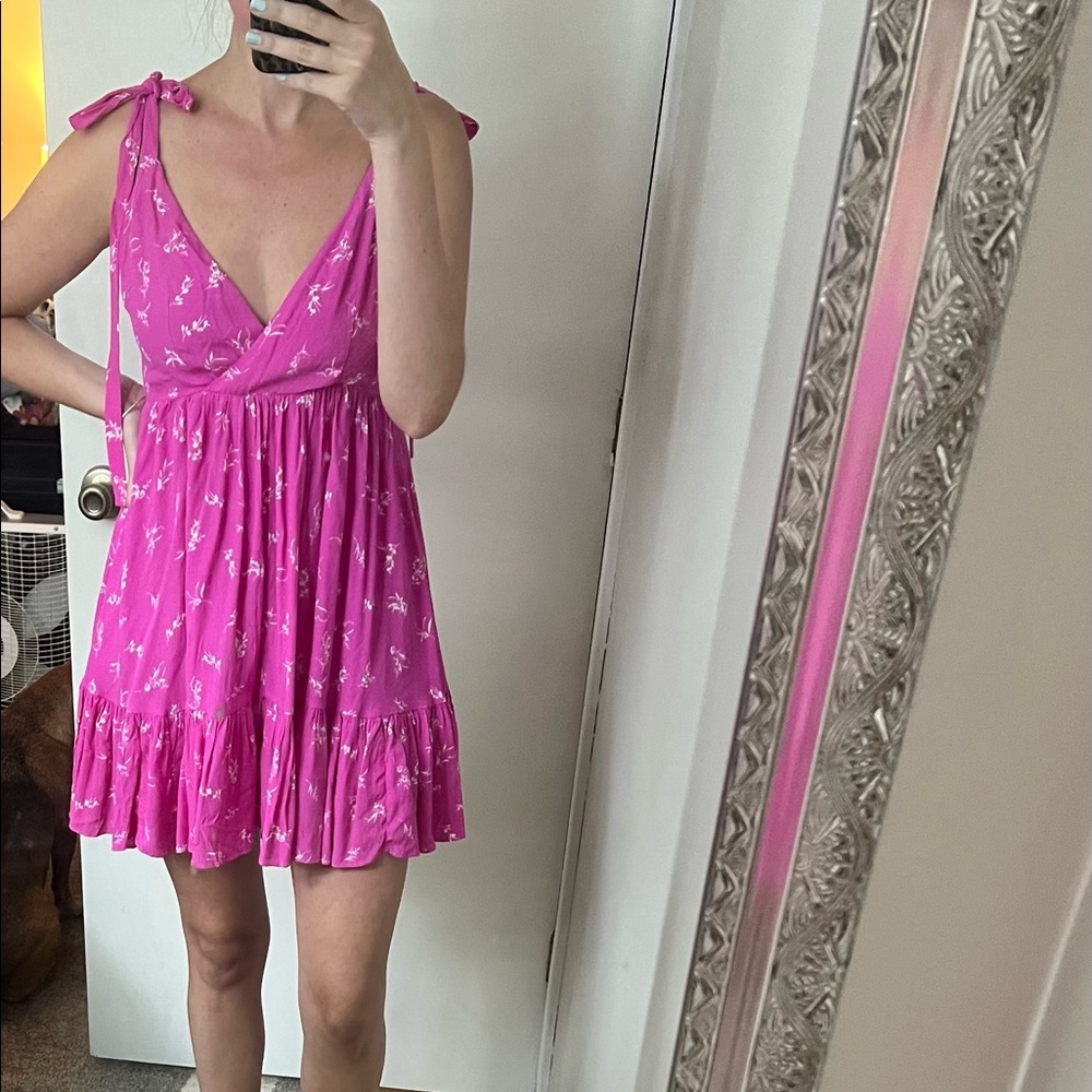 Size small floral mini dress